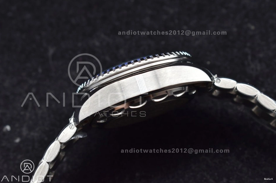 Ultra Ceramic Seamaster A2824 Dial 1:1 Edition TF White Best 6000M on SS Bracelet Bezel Deep SS Blue 1218